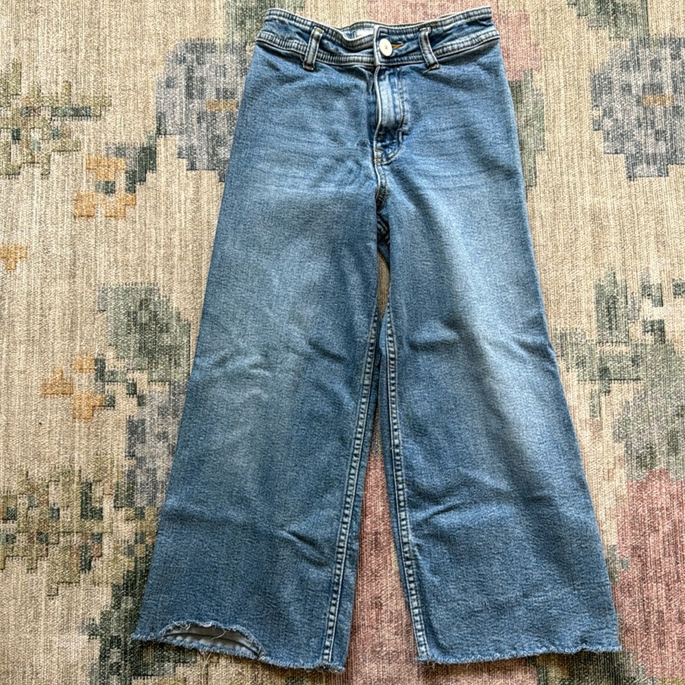 Girls sz 9 ZARA Marine jeans